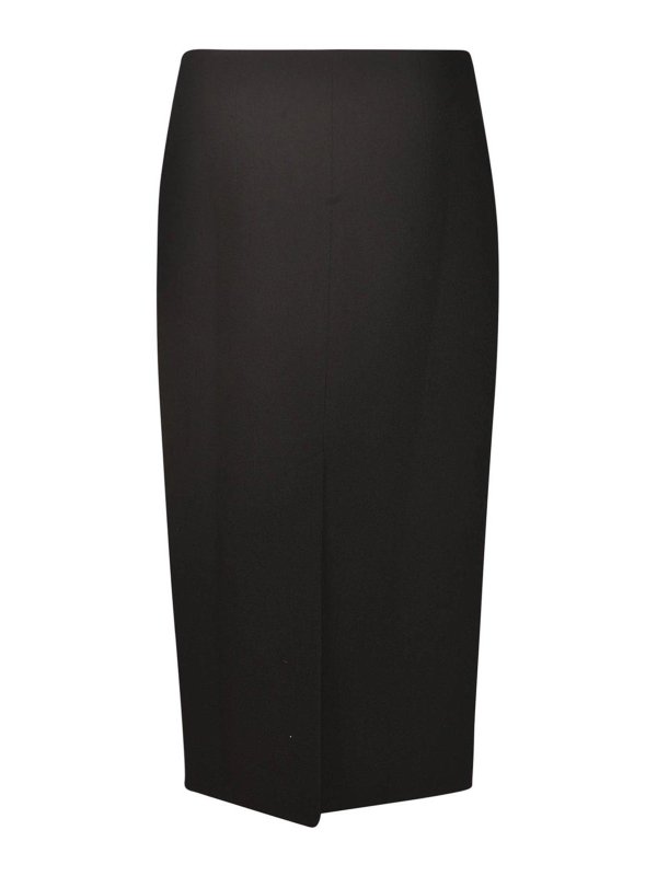 ALESSANDRA RICH: ニーレングススカート＆ミディ丈 online - 膝丈/ミディスカート - 黒