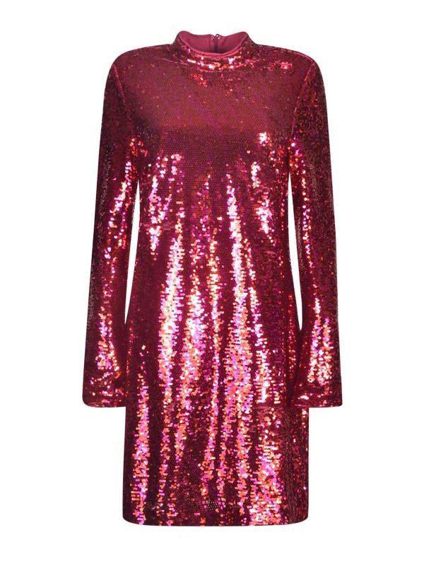 CHIARA FERRAGNI: ニーレングスドレス - 膝丈ドレス - 赤