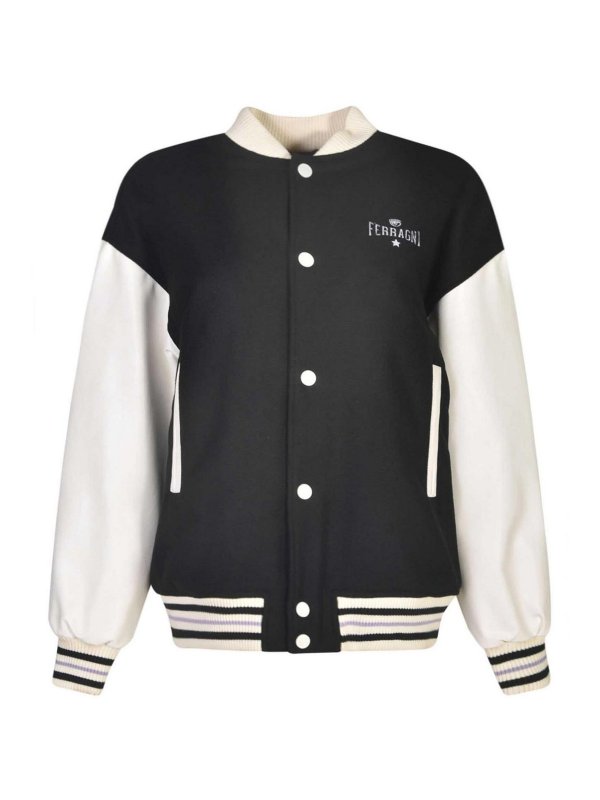 CHIARA FERRAGNI: short coats - CoatBlack