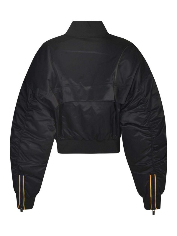 K-WAY: short coats online - CoatBlack