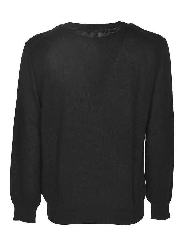 Kangra Cashmere: クルーネック online - クルーネック - ブルー