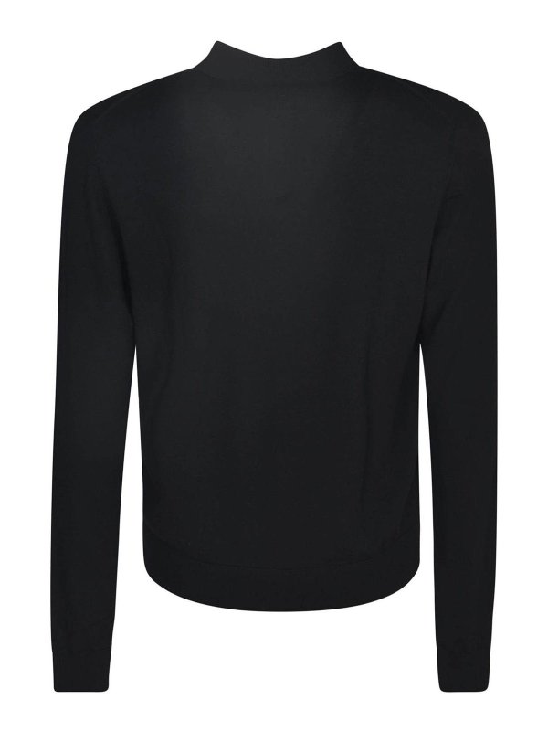 LANVIN: Suéteres con cuello pico online - Suéter Cuello Redondo - Negro