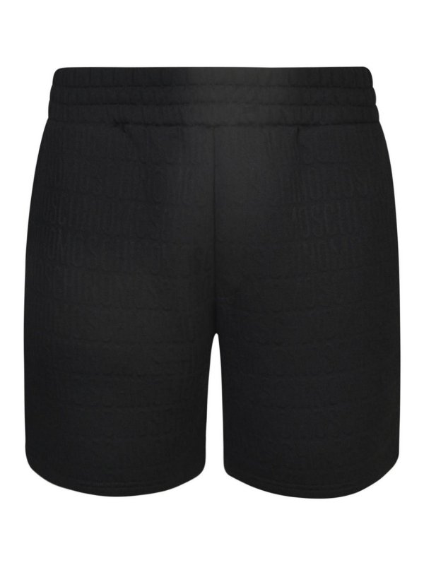MOSCHINO: Pantalones casual - Pantalón Casual - Negro