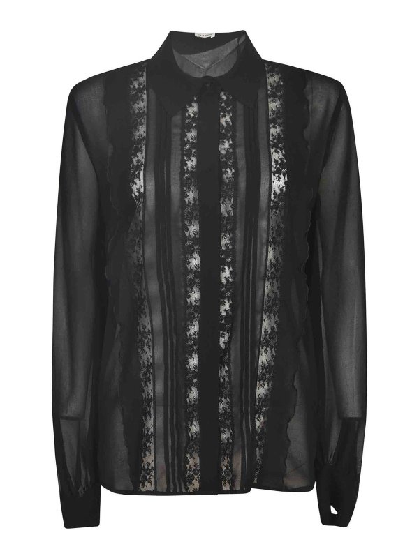 P.A.R.O.S.H.: shirts - shirt Black