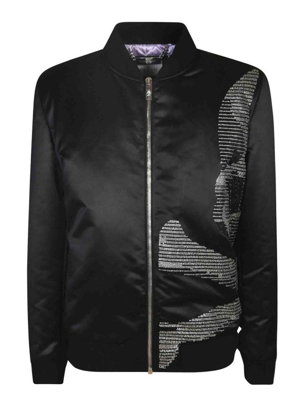 PHILIPP PLEIN: short coats - CoatBlack