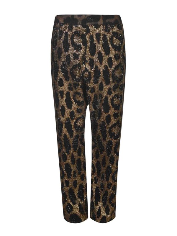 PHILIPP PLEIN: カジュアルトラウザー - カジュアルパンツ - ブラウン