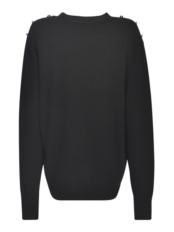 ROBERTO CAVALLI: crew necks online - Sweater Black
