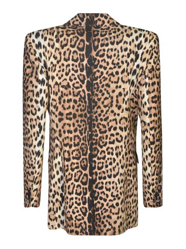 ROBERTO CAVALLI: ショートコート online - ショートコート - ベージュ