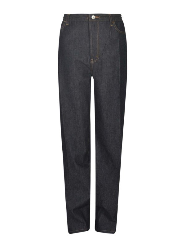 SETCHU: Pantalons casual - Pantalons Décontractés - Bleu