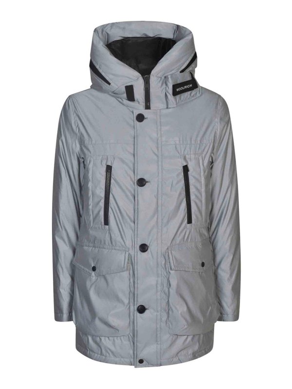 WOOLRICH: Abrigos cortos - Abrigo Corto - Gris