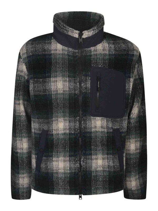 WOOLRICH: cappotti corti - Cappotto grigi