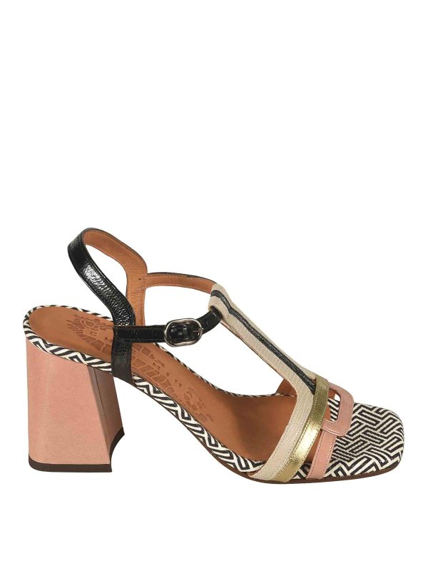 Chie Mihara: sandals - Sandals Black
