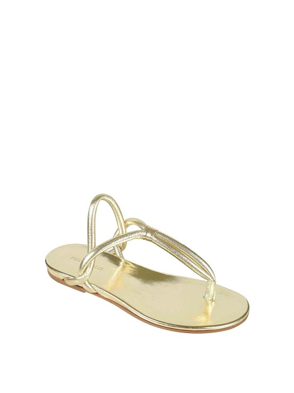 FABRIZIO DEL CARLO: Sandalias online - Sandalias - Gris