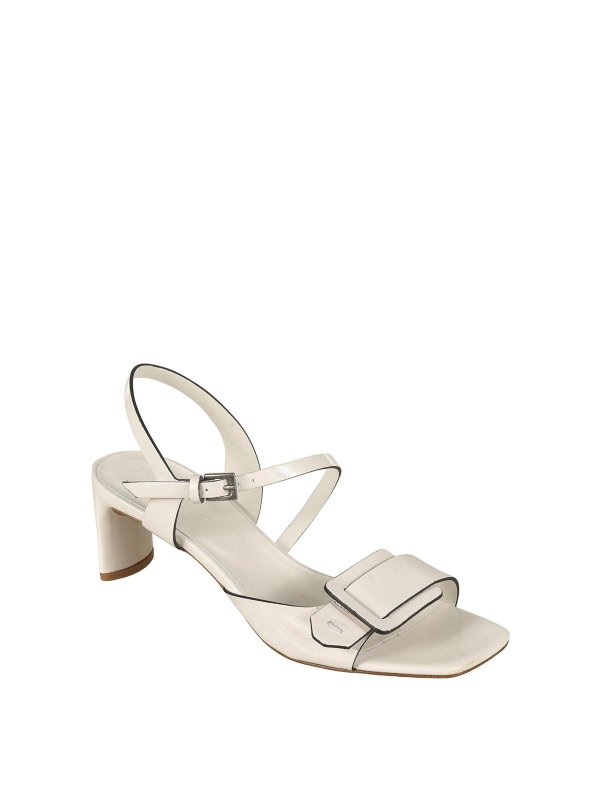 FABRIZIO DEL CARLO: sandals online - Sandals White