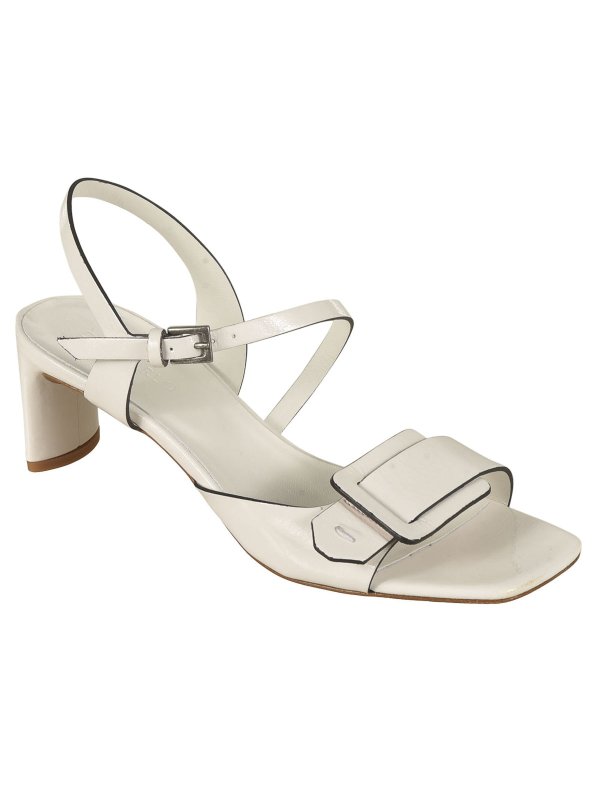 The Best Shops FABRIZIO DEL CARLO: sandals - Sandals White