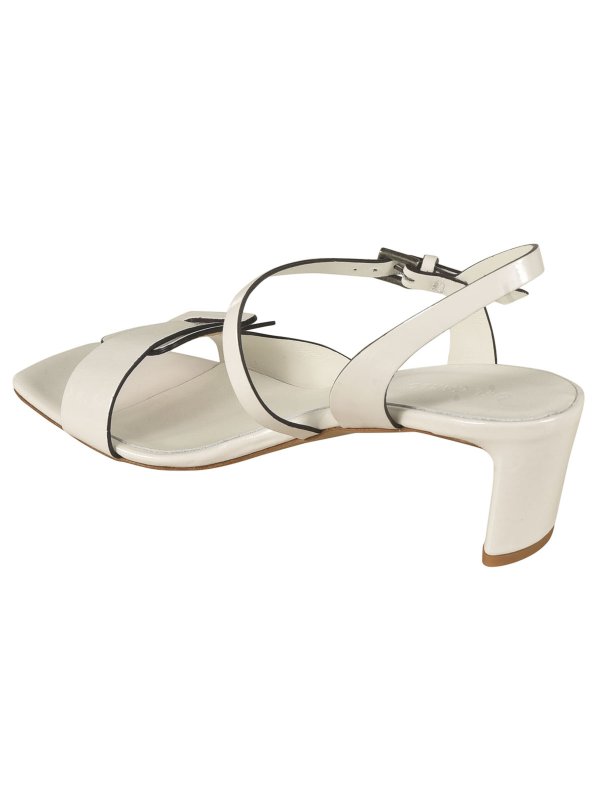 Sandals White shop online: FABRIZIO DEL CARLO