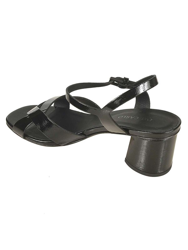 The Best Shops FABRIZIO DEL CARLO: sandals - Sandals Black