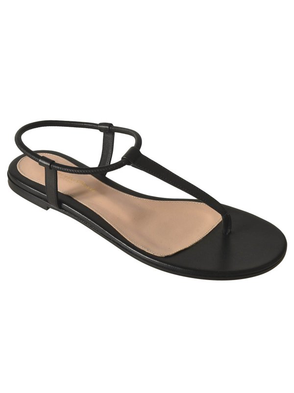 Gianvito Rossi: sandali online - Sandali Neri