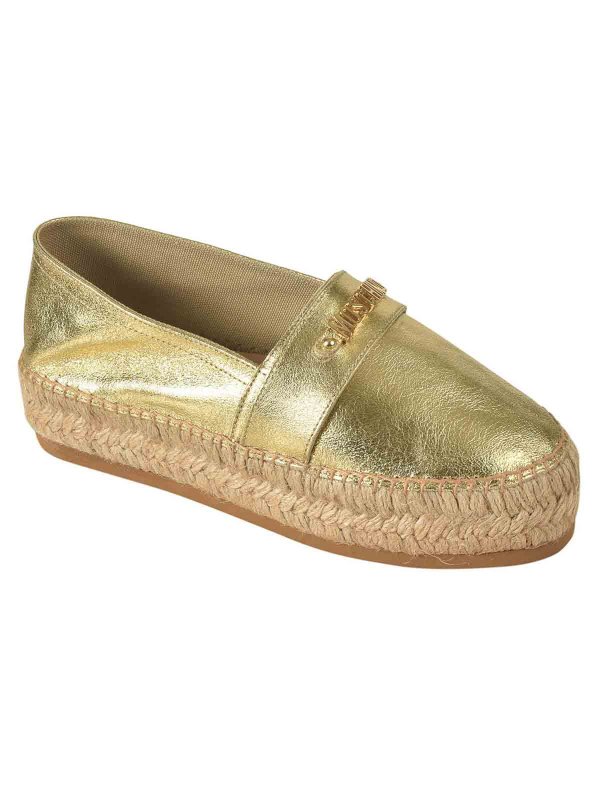 MOSCHINO: ロファー＆スリッパ online - ローファー - 金