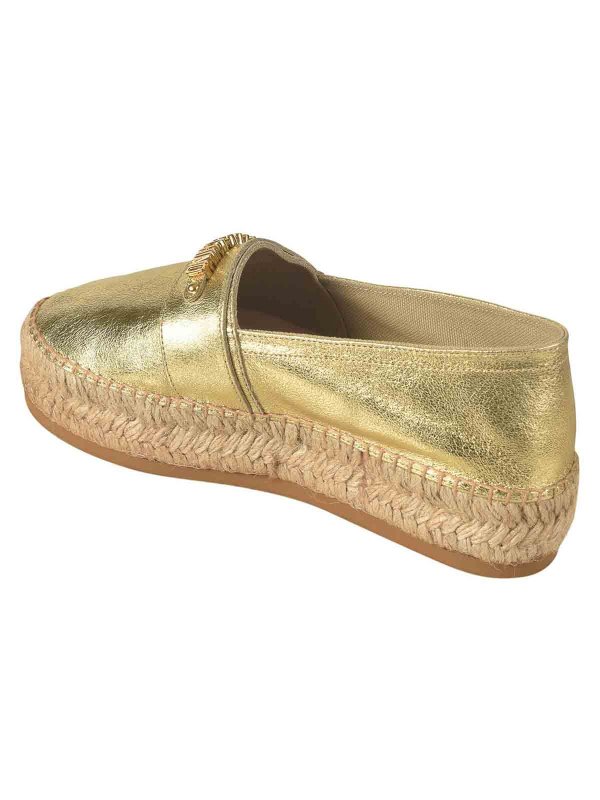 The Best Shops MOSCHINO: ロファー＆スリッパ - ローファー - 金