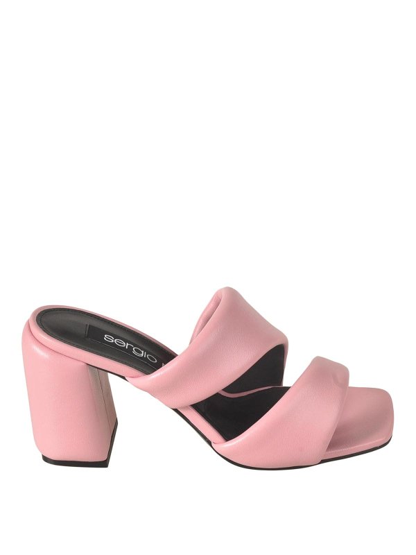 SERGIO ROSSI: Sandalias - Sandalias - Color Carne Y Neutral