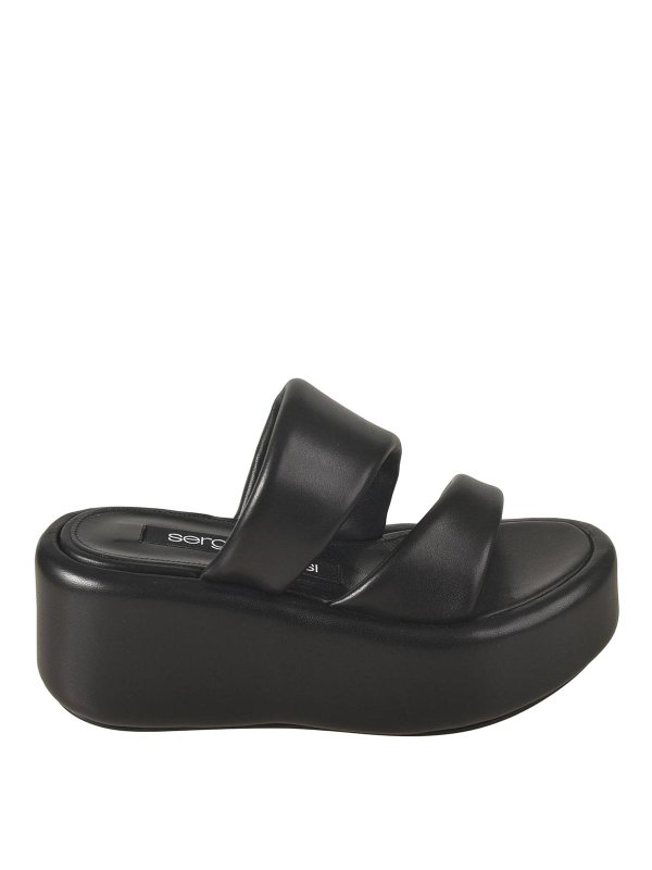 SERGIO ROSSI: sandals - Sandals Black