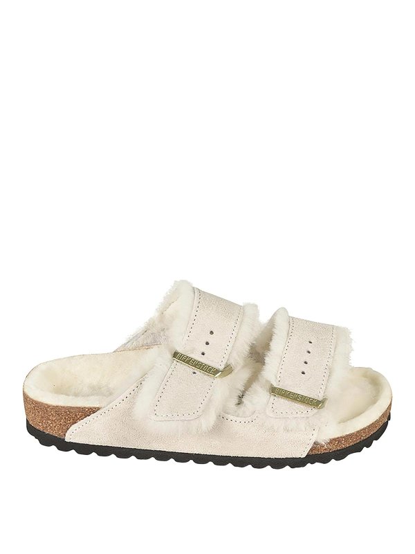 BIRKENSTOCK: sandals - Sandals White