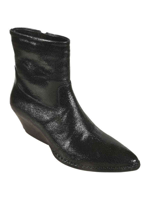 FABRIZIO DEL CARLO: Botines online - Botas - Negro