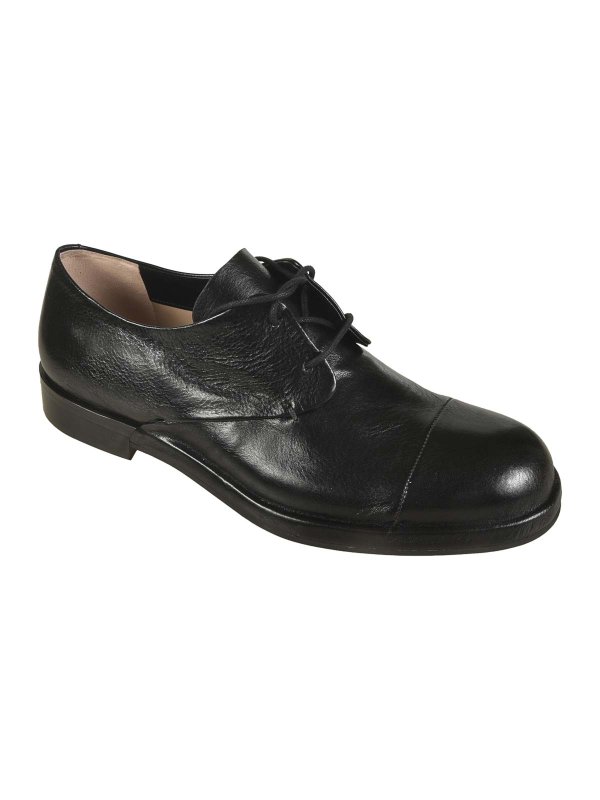 FABRIZIO DEL CARLO: classic shoes online - Flat Shoes Black