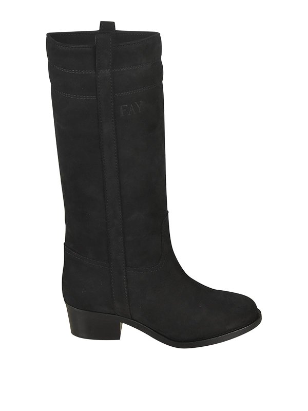 FAY: Bottes - Bottes - Noir