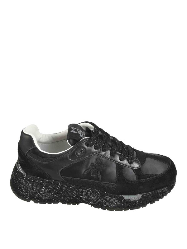 PREMIATA: Chaussures de sport - Baskets - Noir