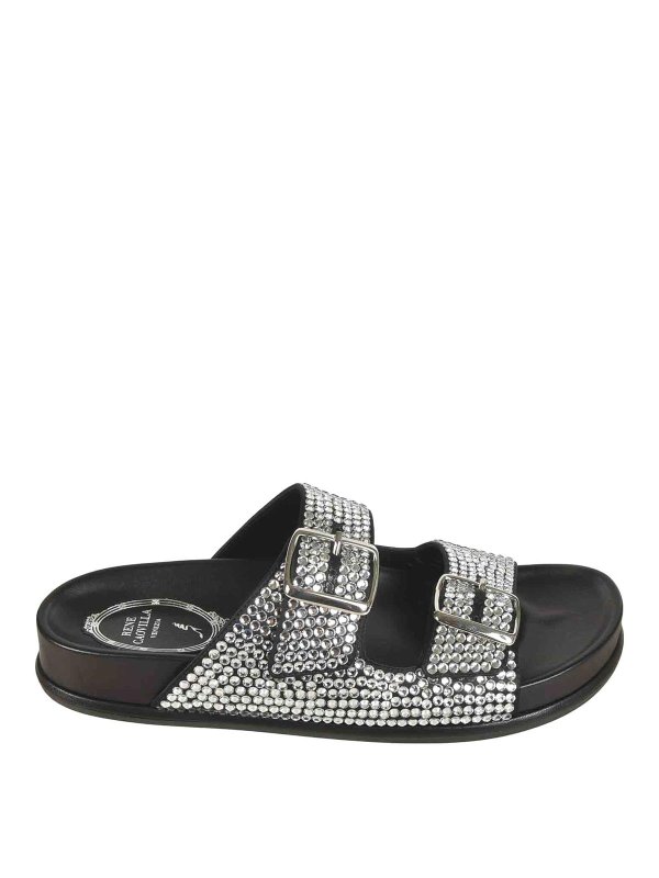 RENE CAOVILLA: Sandalias - Sandalias - Negro