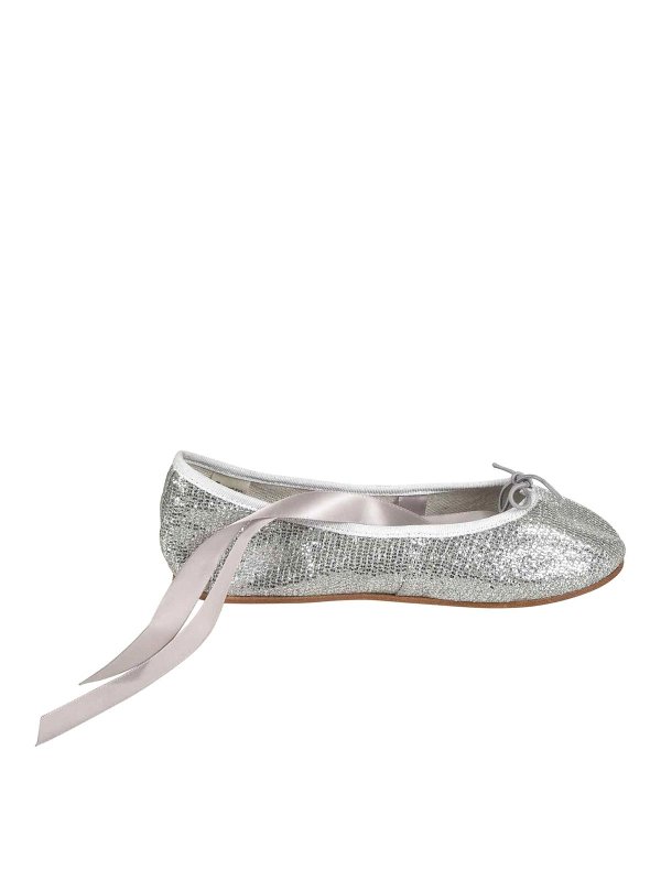 REPETTO: flat shoes - Flat Shoes Silver