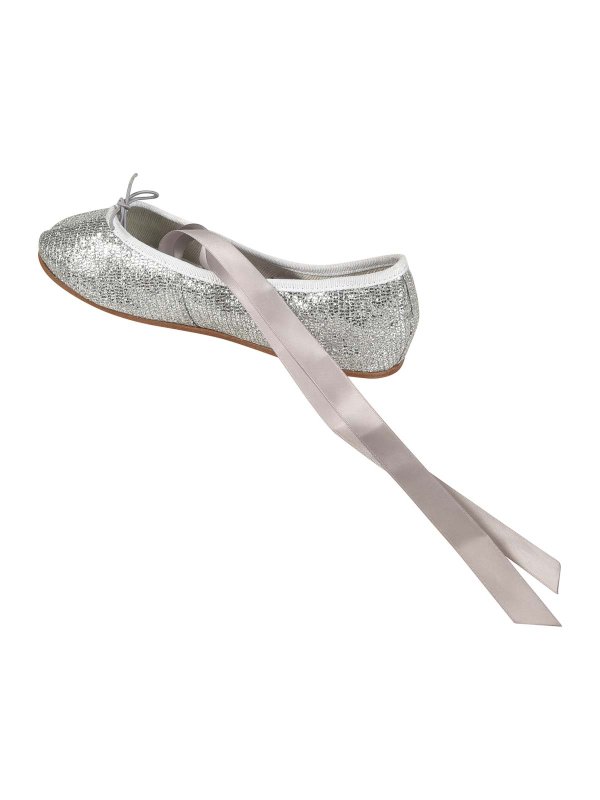 The Best Shops REPETTO: flat shoes - Flat Shoes Silver