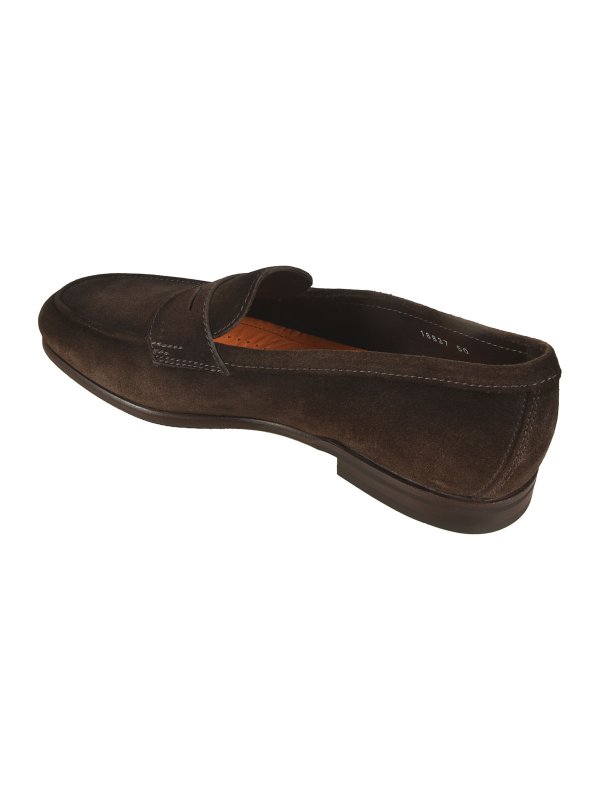 The Best Shops SANTONI: Loafers & Slippers - Leather loafers