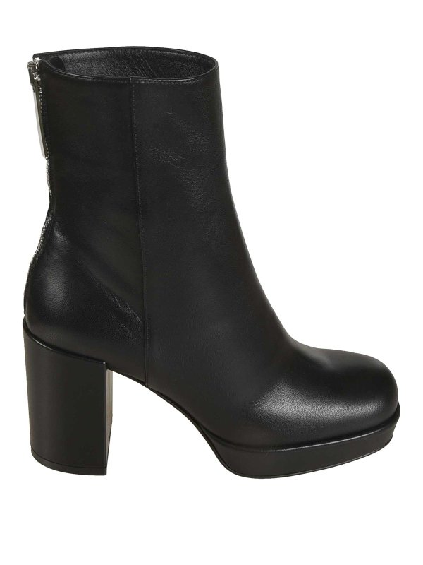SERGIO ROSSI: ankle boots - Boots Black
