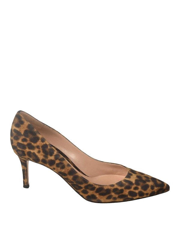 Gianvito Rossi: court shoes - Leather pumps