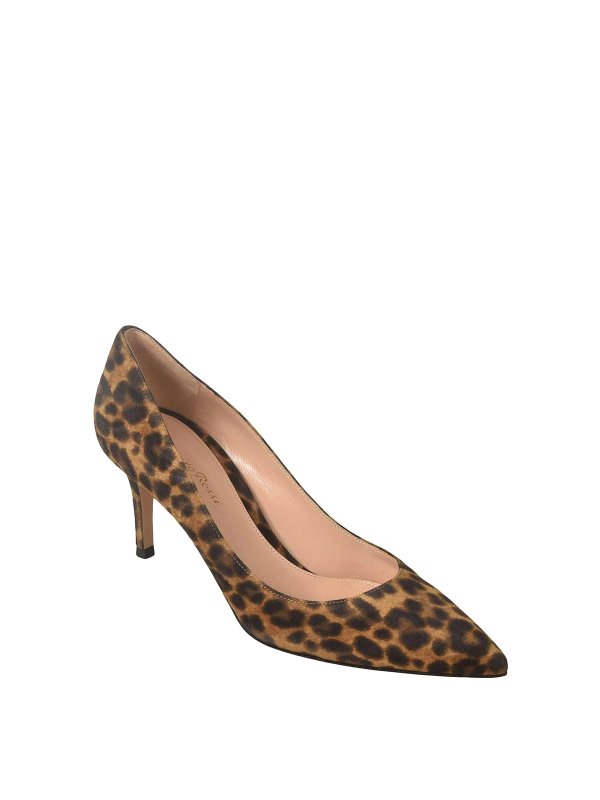 Gianvito Rossi: court shoes online - Leather pumps