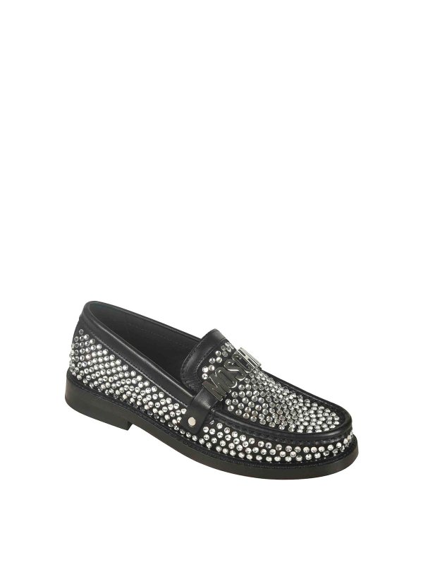 MOSCHINO: Mocasines y Zapatillas online - Mocasines - Negro