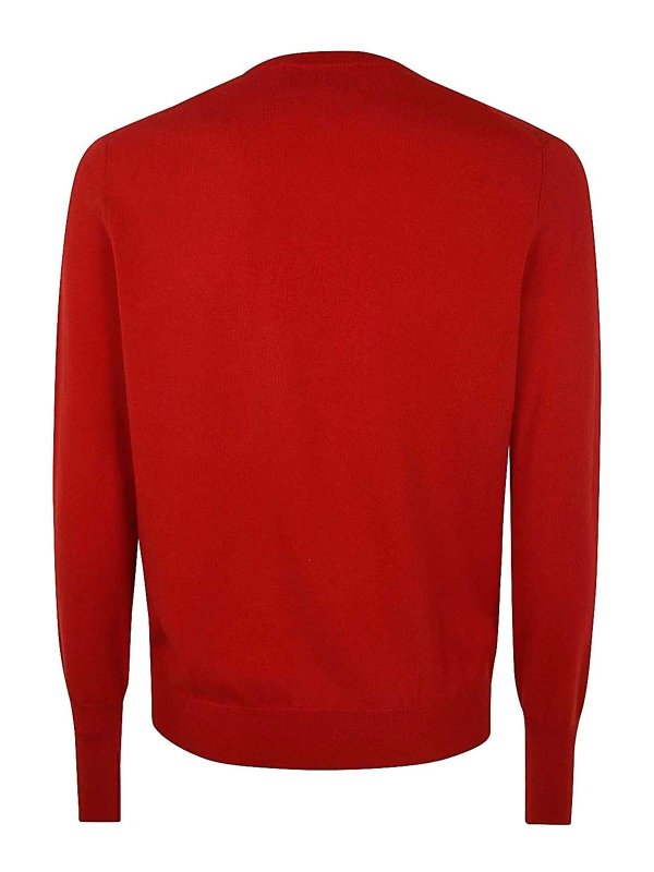 BALLANTYNE: Suéteres con cuello pico online - Suéter Cuello Redondo - Naranja