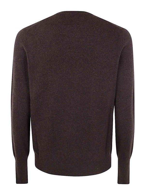 BALLANTYNE: クルーネック online - クルーネック - ブラウン