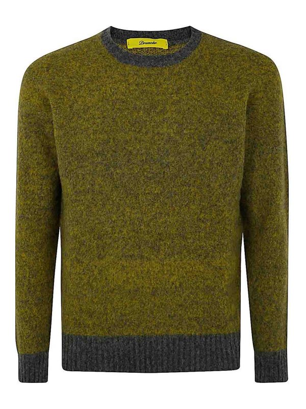 DRUMOHR: Pull col rond - Pull Col Rond - Orange