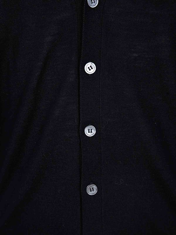 The Best Shops FILIPPO DE LAURENTIIS: cardigans - Long Sleeves Merinos Cardigan