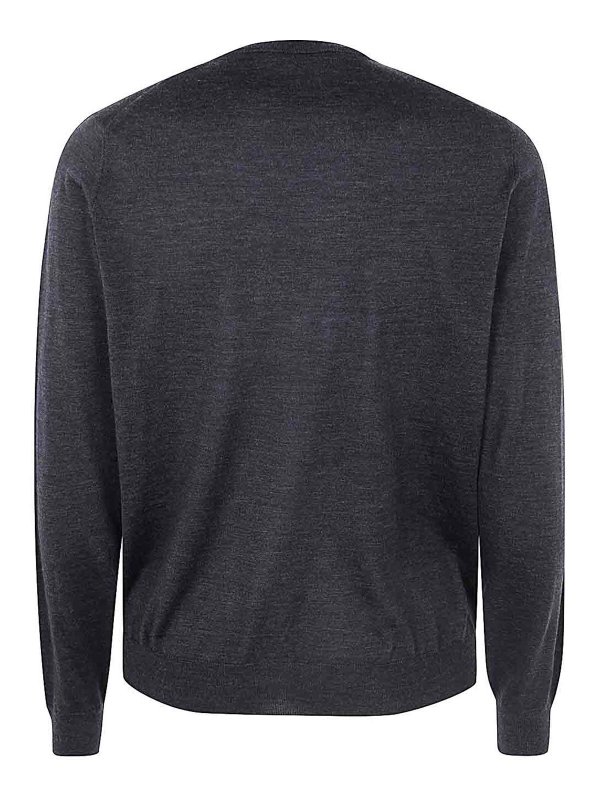 FILIPPO DE LAURENTIIS: crew necks online - Long Sleeves Merinos Round Neck