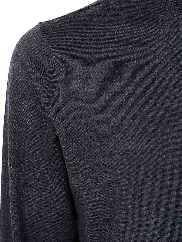 The Best Shops FILIPPO DE LAURENTIIS: crew necks - Long Sleeves Merinos Round Neck