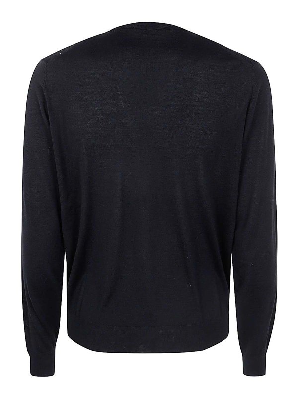 FILIPPO DE LAURENTIIS: crew necks online - Long Sleeves Merinos Round Neck