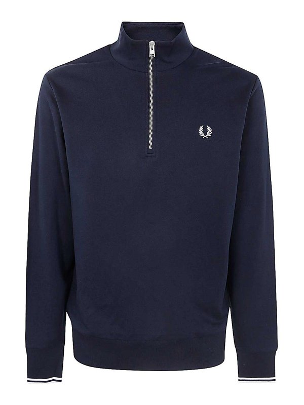 FRED PERRY: Sudaderas y suéteres online - Sudadera - Azul