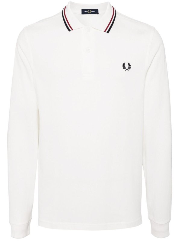 シャツ - 白 shop online: FRED PERRY