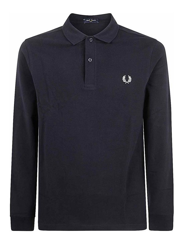 FRED PERRY: Chemises - Chemise - Bleu