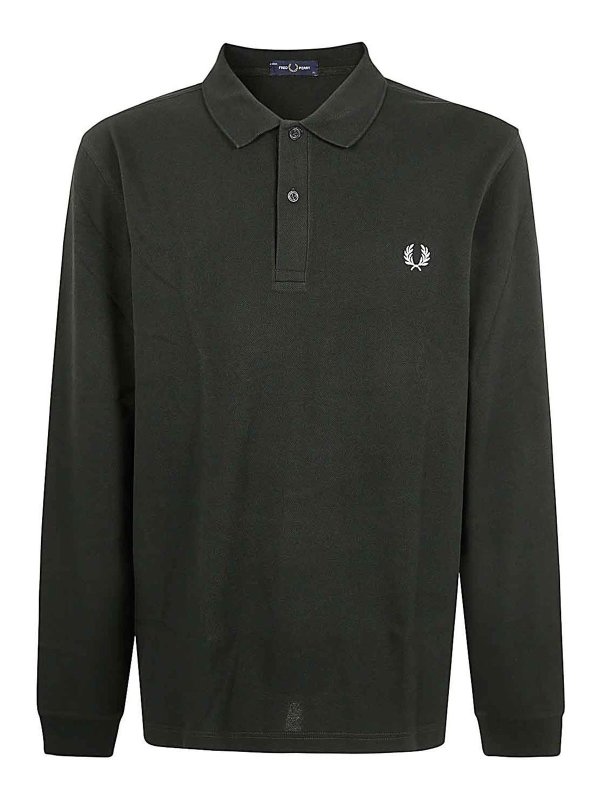 FRED PERRY: Camisas - Camisa - Verde